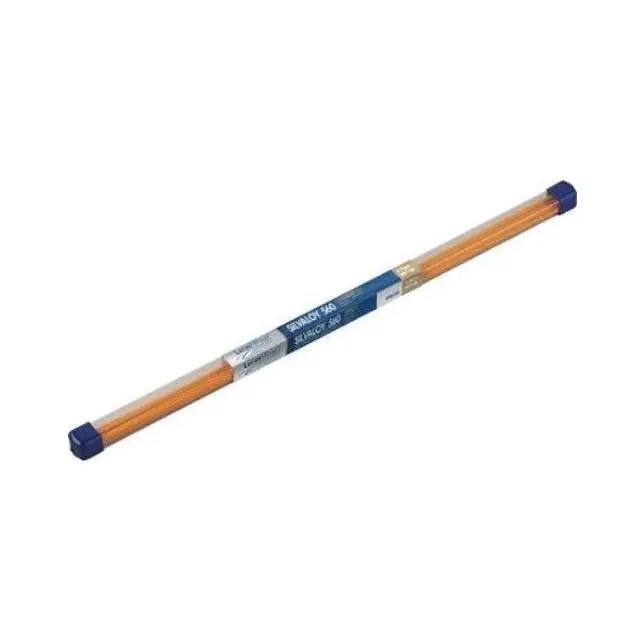 Lucas Milhaupt Silvaloy 560 Orange Flux-Coated Brazing Rods, Part 98120
