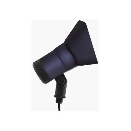 Lumien F5A1-8W-27K-BK Aluminum Integrated Flood