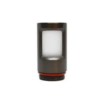 Lumien LAB-122 Brass Nano Bollard Hat, (2) 90° Openings