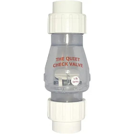 Magic Plastics 0823-20C 2 in. Clear Union Smart Check Valve