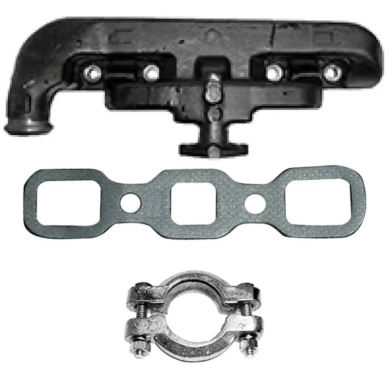Manifold w/ Gasket & Clamp Kit Fits Ford Replaces CAPN5200A