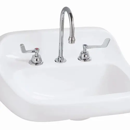 Mansfield 2018HBNS-4 Grande Isle 22 in. Wall-Mount Lavatory - 4 in. Centerset
