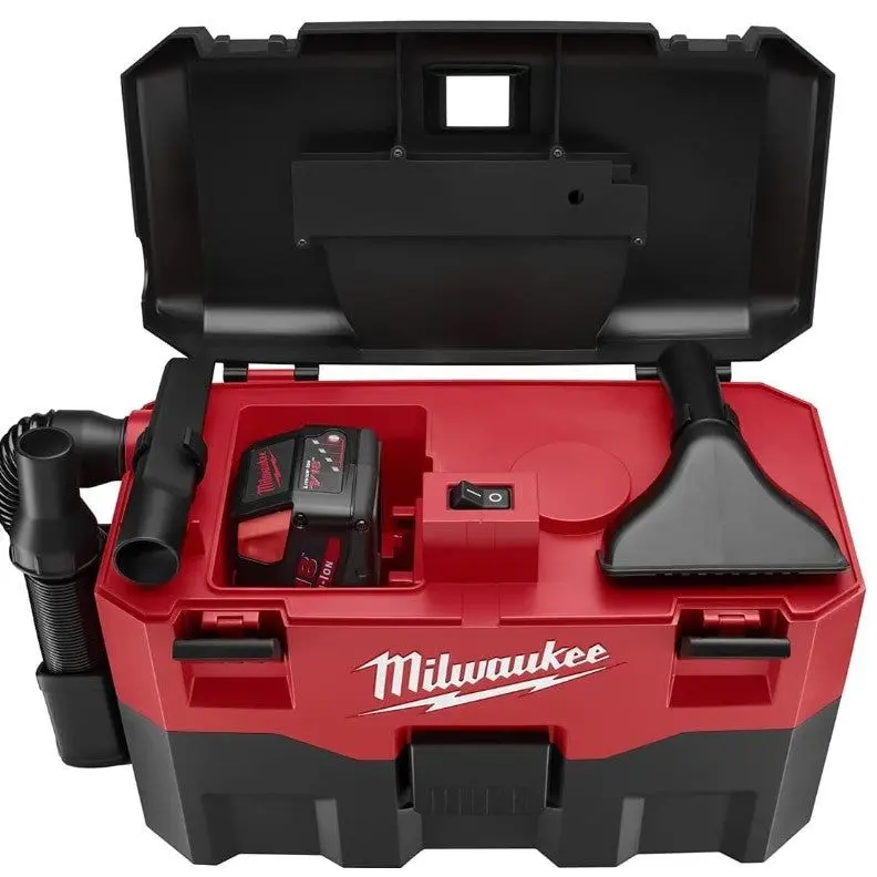 Milwaukee 0880-20 M18 2-Gallon Wet/Dry Vacuum - Tool Only