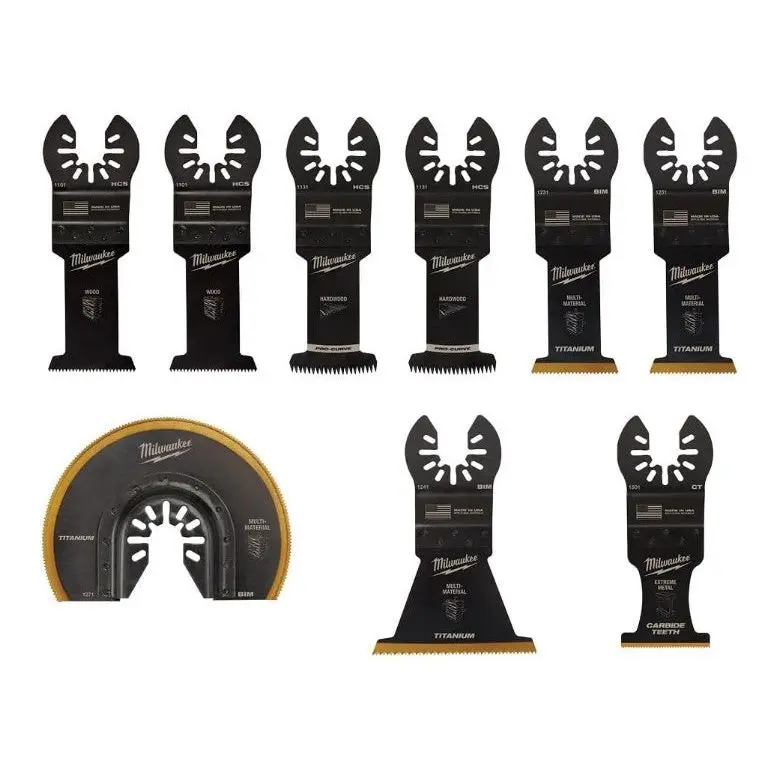 Milwaukee 49-10-9113 OPEN-LOK Multi-Tool Blade Variety Kit - 9 Piece