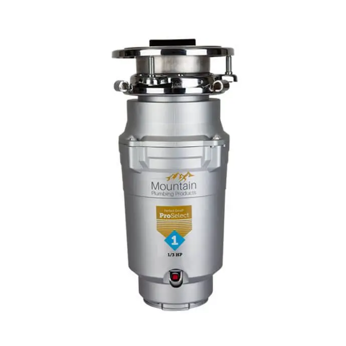 Mountain PROSELECT1 Perfect Grind® ProSelect 1 Waste Disposer - Continuous Feed 3-Bolt Mount 1/3 HP