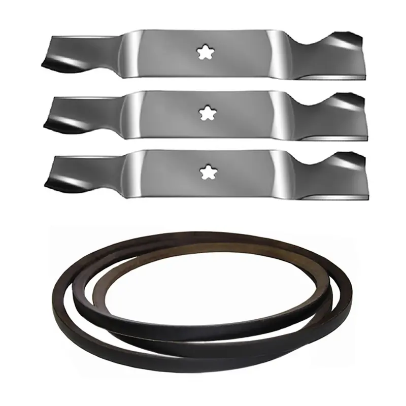 Mower Deck Belt & Blade Set Fits AYP Replaces 187254