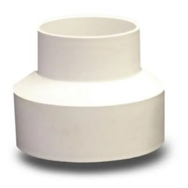 NDS 4P07 4 x 3 in. PVC Sewer & Drain Reducer Coupling - Hub x Hub