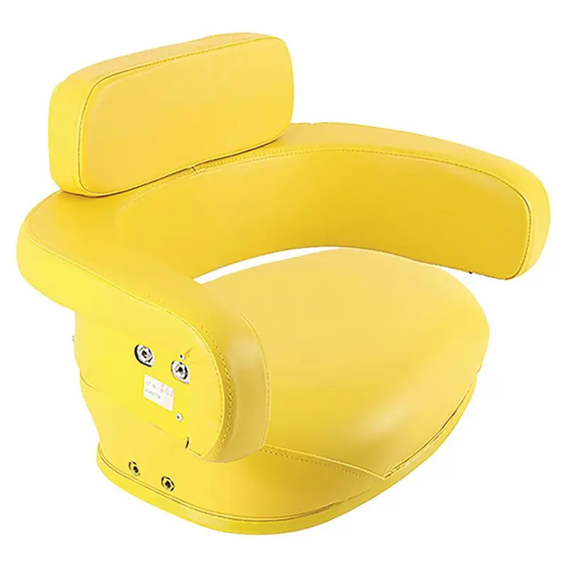 One New 3-pc Yellow Seat Cushion Set TY9326 3 Piece Cushion Kit Fits John Deere 3010 3020 4010 4020 4230 4430 4520