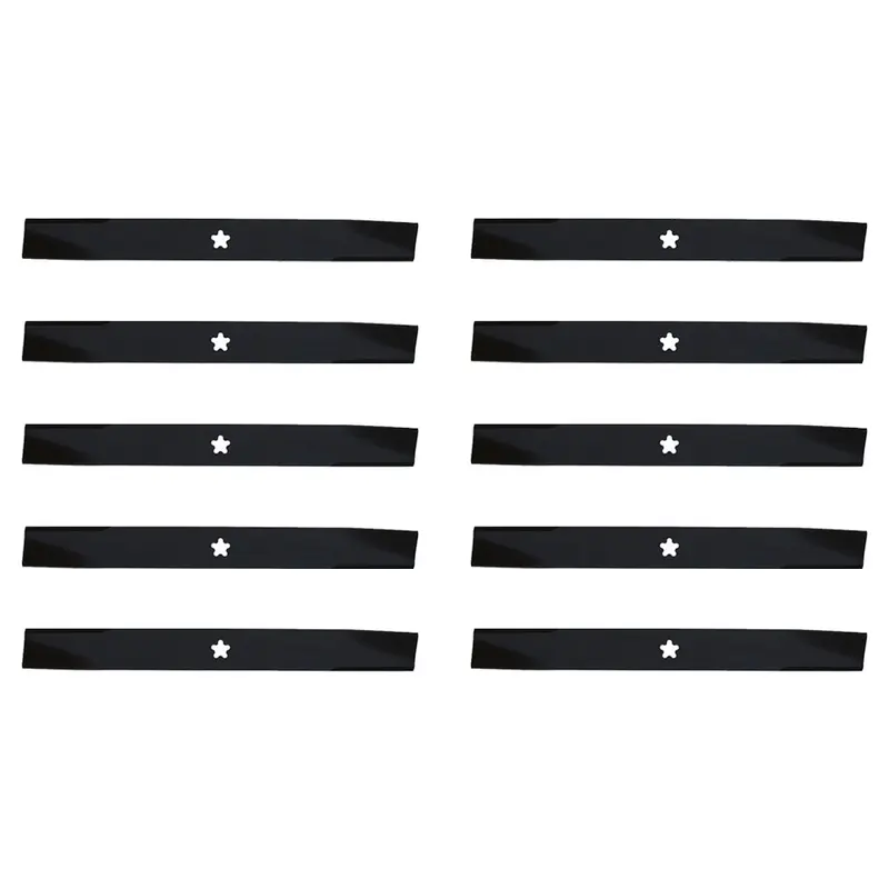Pack of 10 - Heavy Duty Mower Blades Fits AYP Fits Dixon Fits Husqvarna 42" Decks