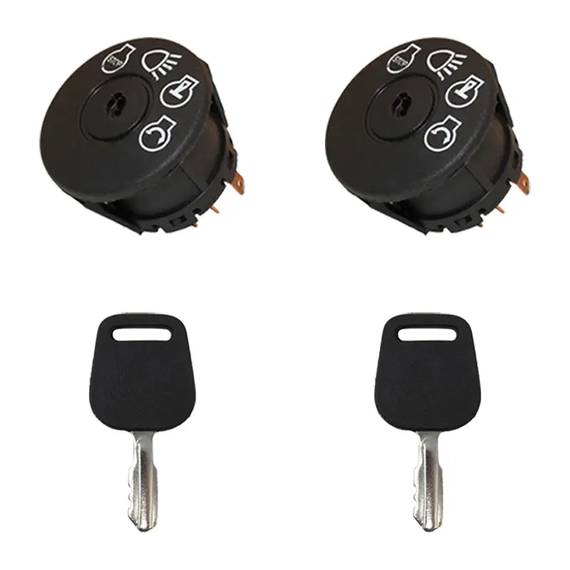 (Pack of 2) Starter Switch with Key Fits AYP 163968, 175442, 175566 Lawn Mower