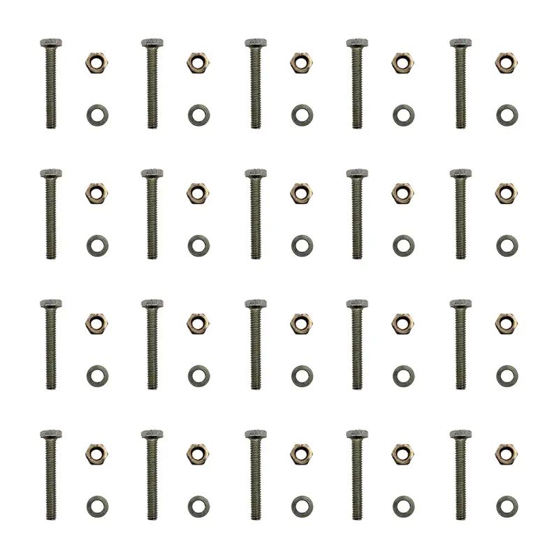 (Pack of 20) Shear Pin Bolt, Nut & Spacer for Simplicity 500026MA, 1501216MA