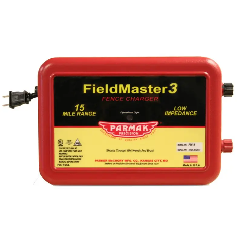 Parmak PM-FM3 Field Master 3 Electric Fence Energizer