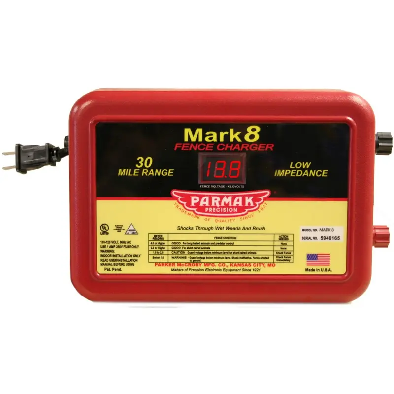 Parmak PM-M8 Mark 8 Electric Fence Energizer