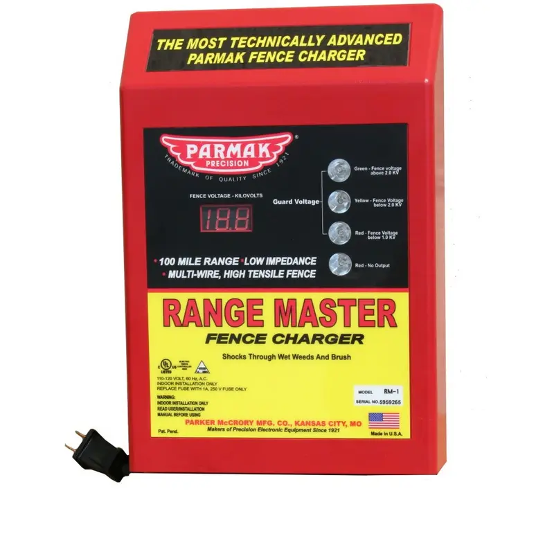 Parmak PM-RM1 Range Master Electric Fence Energizer
