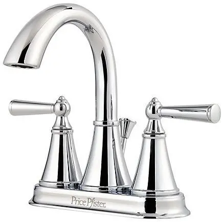 Pfister GT48-GL0 Saxton 2-Handle Centerset Bathroom Faucet