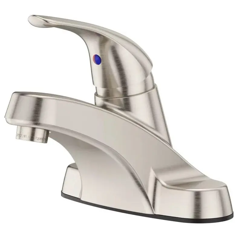 Pfister LG142-800K Pfirst 1-Handle 4 in. Centerset Bathroom Faucet - Brushed Nickel