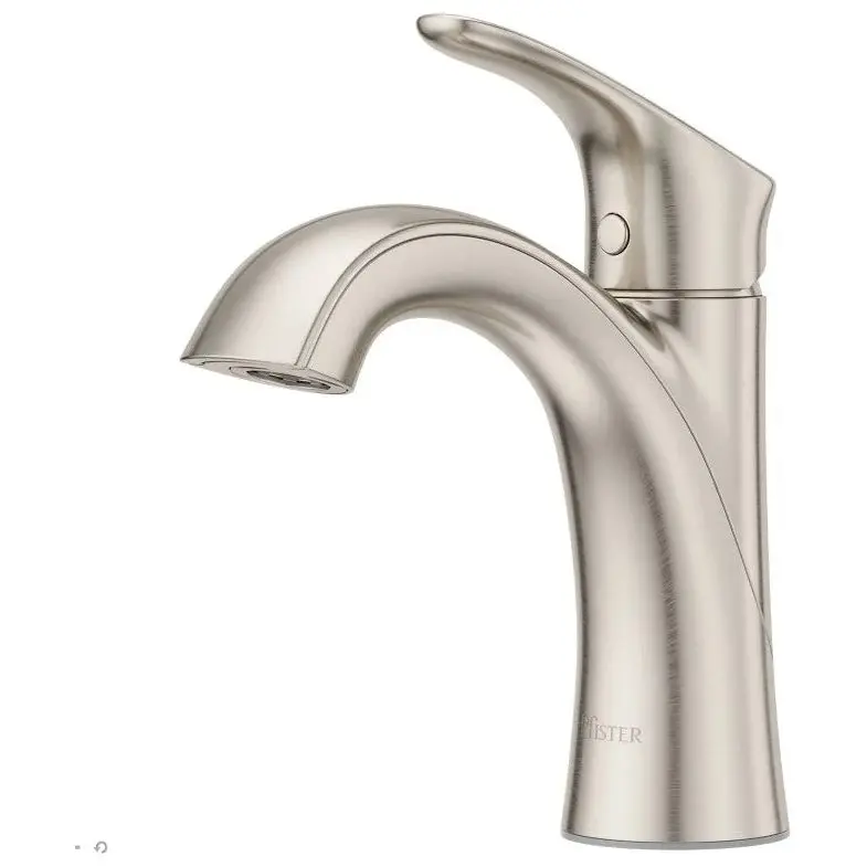 Pfister LG42-WR0K Weller Single-Control Bathroom Faucet with Push & Seal - Brushed Nickel