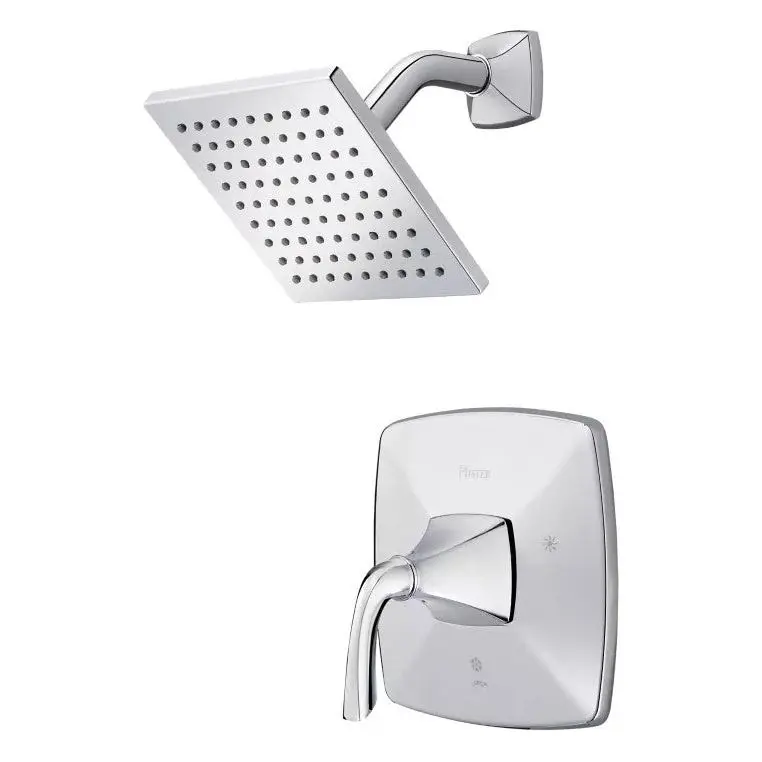 Pfister LG89-7BSC Bronson Single-Handle Shower Trim with Raincan Showerhead - Polished Chrome