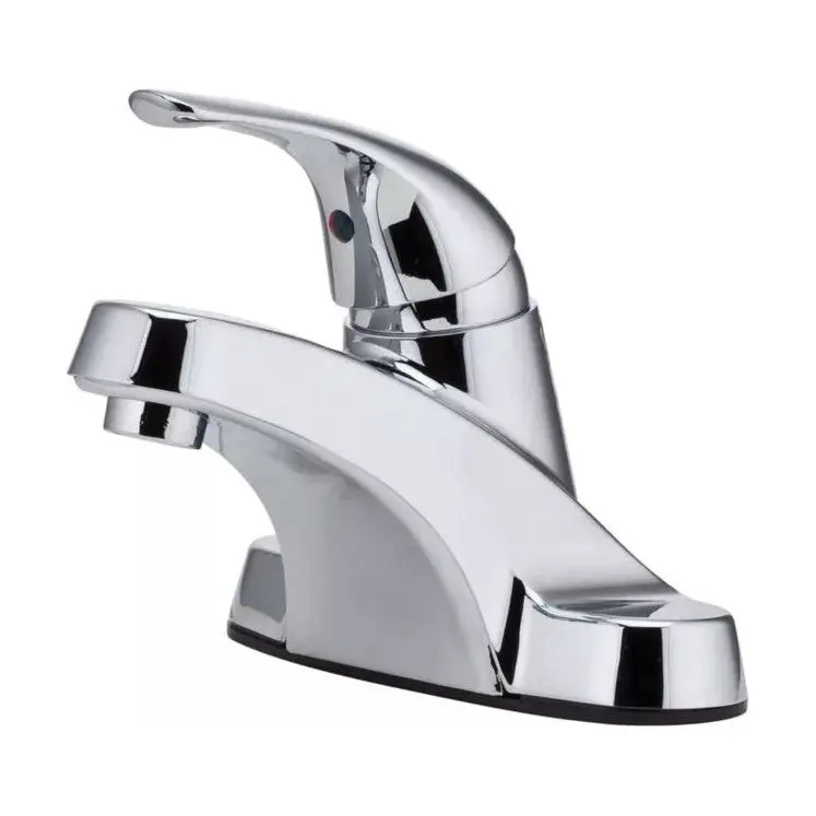 Pfister LJ142-800C Pfirst Single-Handle 4 in. Centerset Bathroom Faucet Job Pack - Polished Chrome