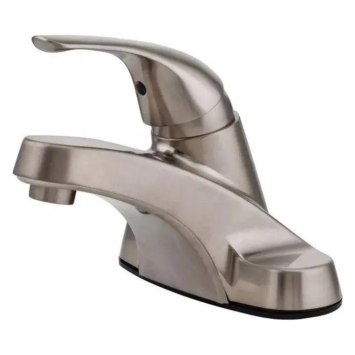 Pfister LJ142-800K Pfirst Single-Handle 4 in. Centerset Bathroom Faucet Job Pack - Brushed Nickel