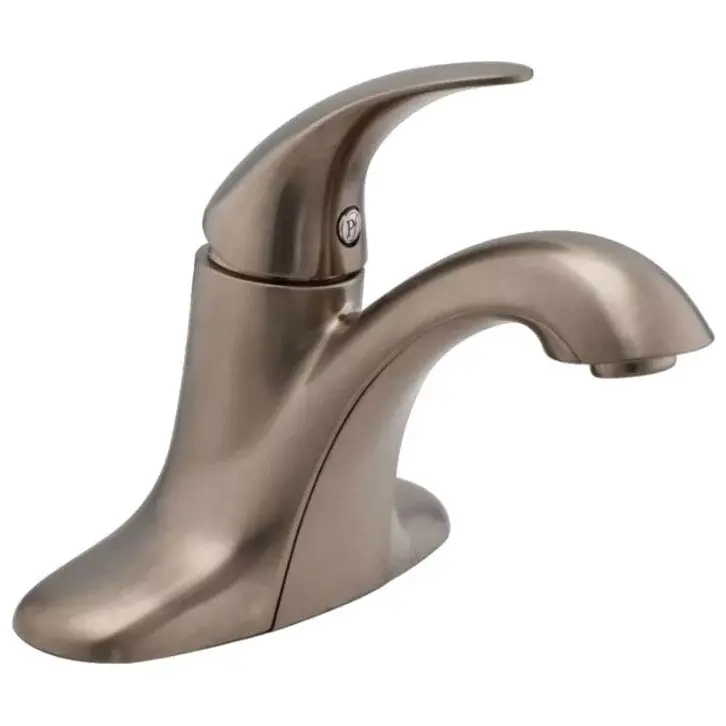 Pfister LJ142-SR0K Serrano Single-Handle 4 in. Centerset Bathroom Faucet - Brushed Nickel