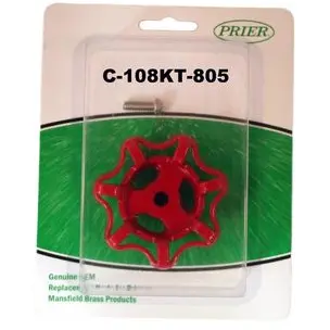 Prier C-108KT-805 Red Handle and Screw Kit for C-108