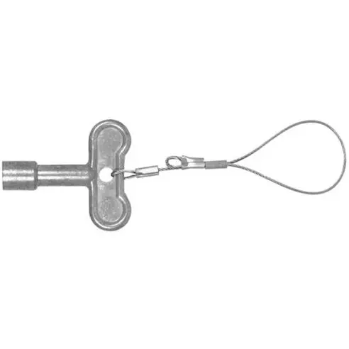 Prier C-108KT-808 D-Oval Operating Key with Lanyard