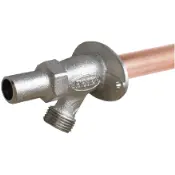 Prier C-234FW14 14-Inch Loose-Key Freezeless Wall Hydrant, 3/4-inch Wirsbo expansion PEX