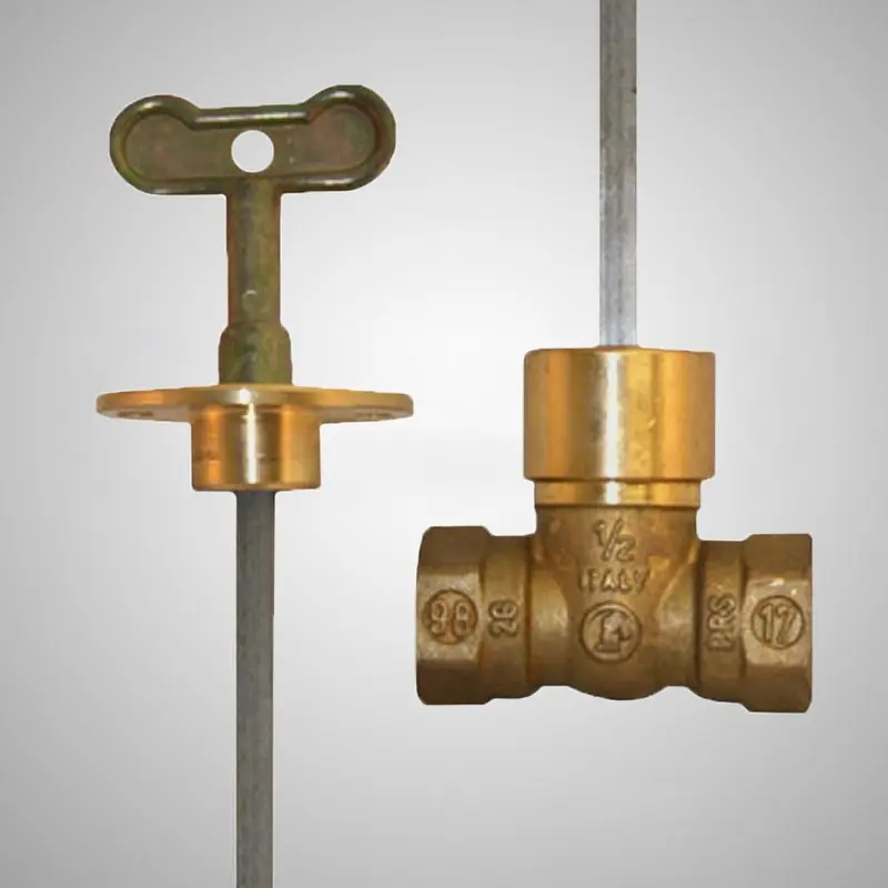 Prier C-67 1/2-Inch Extended-Stem Log Lighter Valve