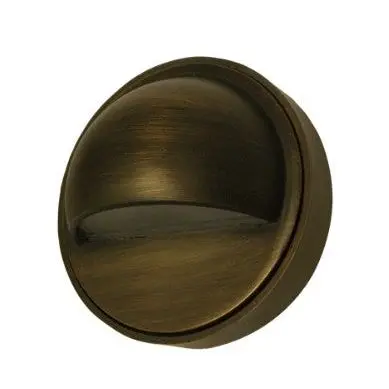 PUCK STEP LIGHT W BRASS