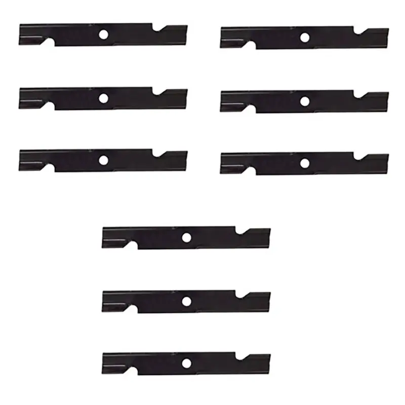 Qty. 9 Notched Air-Lift Mower Blade Fits Toro Replaces 103-6387