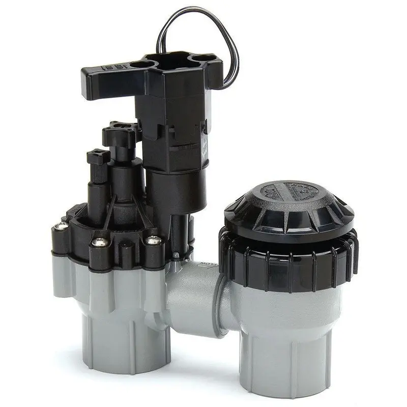 Rain Bird 100ASVF 1" Plastic Residential Anti-Siphon Irrigation Valve with Flow Control