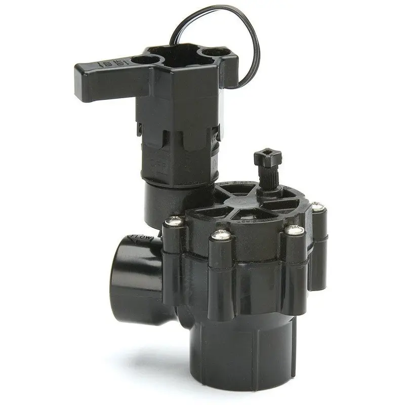 Rain Bird - 100DVA - 1" DV Series Inline Plastic Residential Irrigation Valve - Angle Configuration