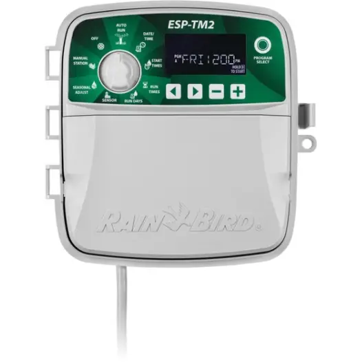 Rain Bird ESP-TM2 - 4, 6, 8 or 12 Fixed Zones Irrigation Controller (WiFi Not Included)
