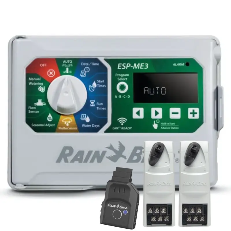 Rain Bird - ESP4ME3-ESPSM6-2-LNKWIFI - 4 Station Controller (Bundled with LNKWIFI and (2)ESPSM6 Modules)