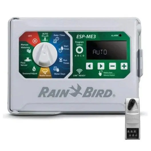 Rain Bird - ESP4ME3-ESPSM6 - 4 Station Indoor/Outdoor (Bundled (1) ESPSM6 Module)