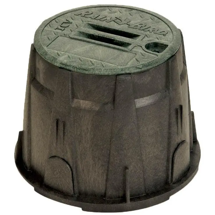 Rain Bird - VB10RND - 10" Round Valve Box - Green Lid