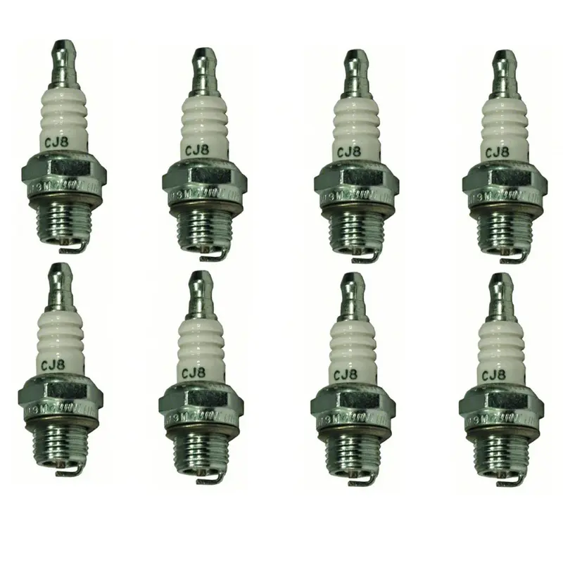 RAParts Eight (8) Spark Plugs Fits Champion CJ8 Fits Denso W20MU Fits Auto-Lite