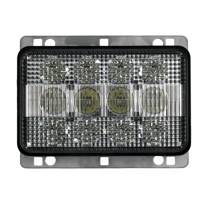 Rectangle LED Headlight Fits Case IH Replaces 133291C1