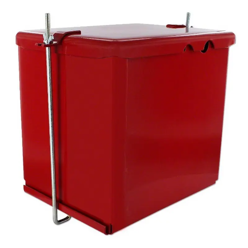 Red Battery Box w/ Lid Fits International Fits Cub Fits Cub Lo Boy 351330R11