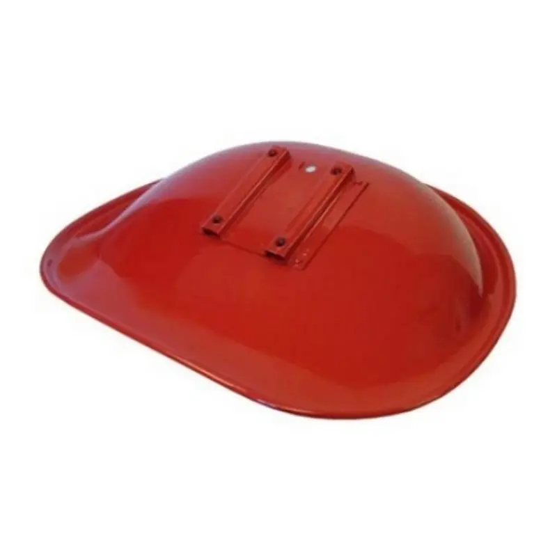 Red & White Vinyl Steel Pan Seat Fits Case/International Harvester
