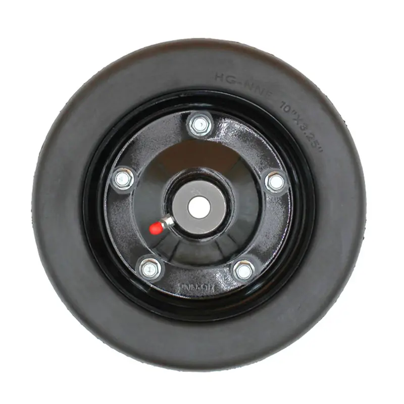 Replacement Finishing Mower Wheel 10" X 3.25" w/ 5/8" Axle Hole For Many Models