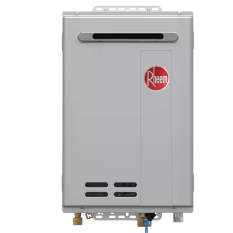 Rheem - RTG-84XLN-3 - Mid Efficiency 8.4 GPM Outdoor Natural Gas EcoNet Enabled Tankless Water Heater