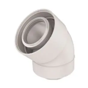Rinnai 2/4" Condensing 45-degree Elbow (2 Pack) (PPtl) fits SENSEI RX