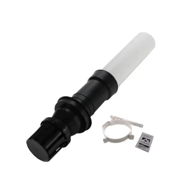 Rinnai 224359- 2/4" Condensing Roof Discharge Termination, 20" (Above Roof) (PPtl) fits SENSEI RX
