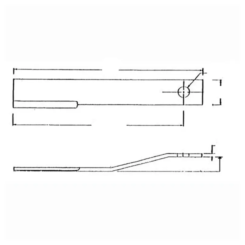Rotary Cutter Blade Fits John Deere Replaces WP220633