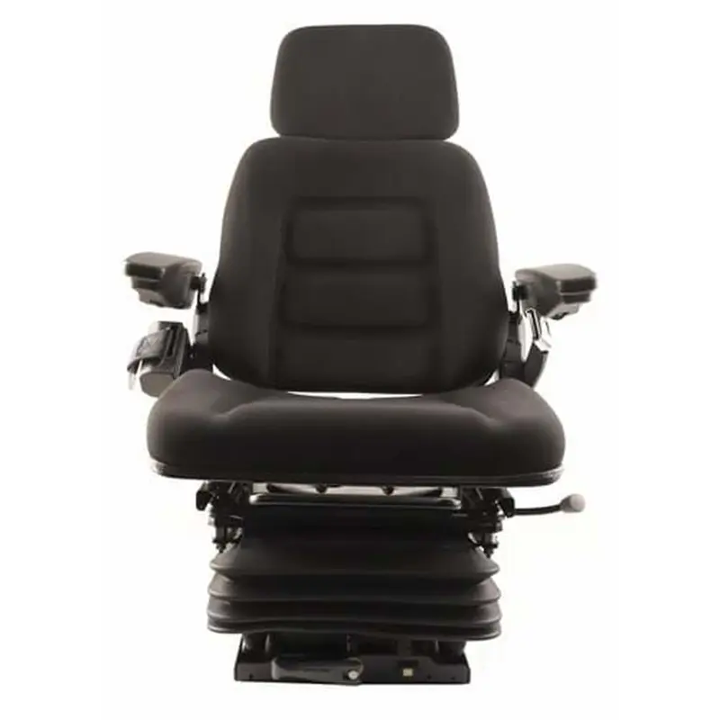 S830796 High Back Seat Black Fabric w/ Mechanical Suspension Fits New Holland