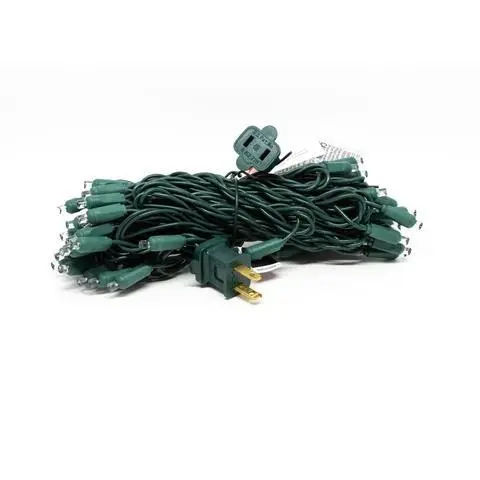 Seasonal Source - 220039 - Pure White DuraBright 5MM LED Strand, 6" Spacing