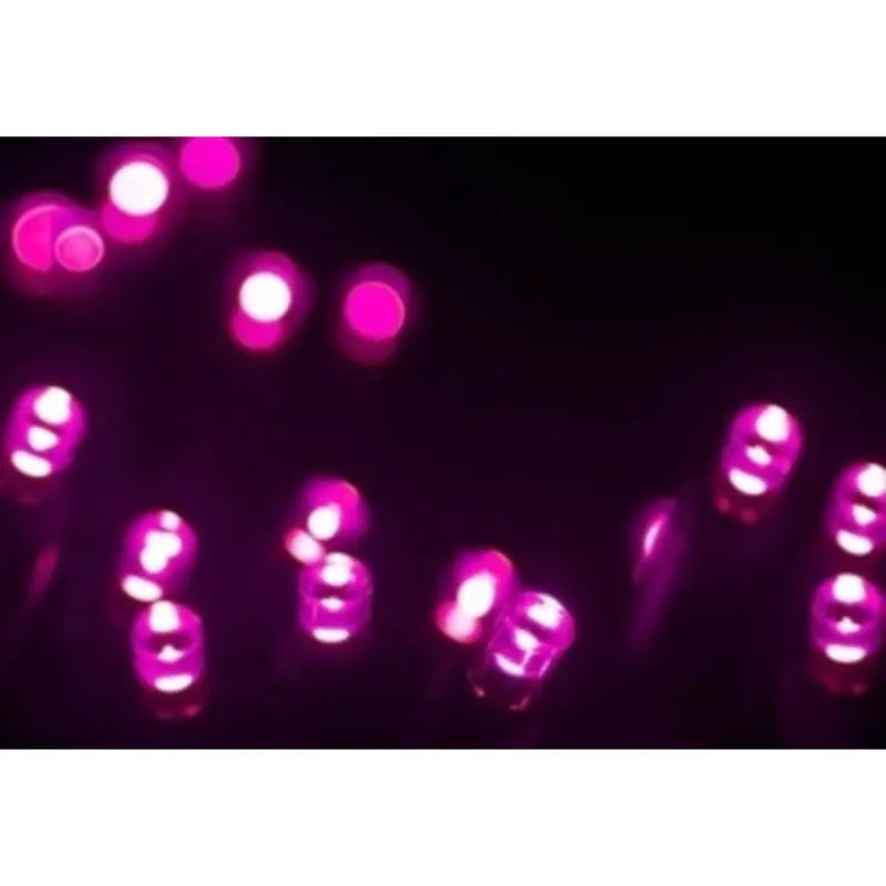 Seasonal Source - 220043 - Pink DuraBright 5MM LED Strand, 6" Spacing