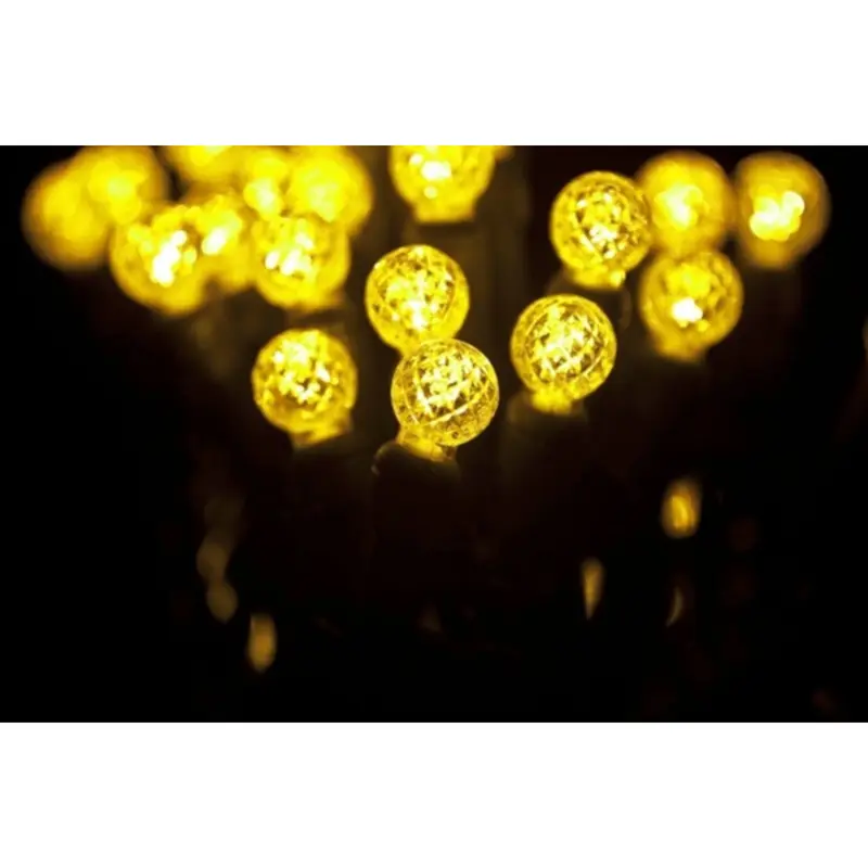Seasonal Source - 34604R-B - G12 Gold LED String Lights, 4" Spacing